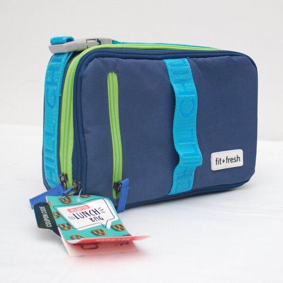 Fit and Fresh Insulated Lunch Bag with Container - Picture 1 of 6